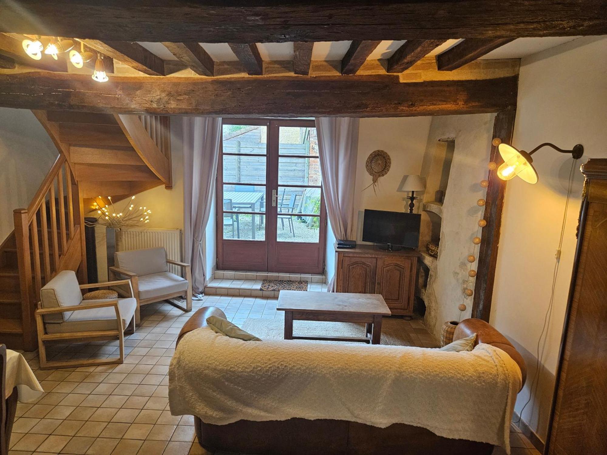 Le Petit Conte - Maison Calme En Centre Ville Sées Exterior foto